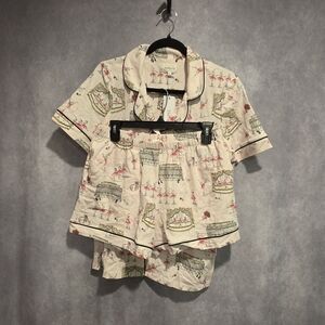 BedHead Pink Ballet Print Pajama Set